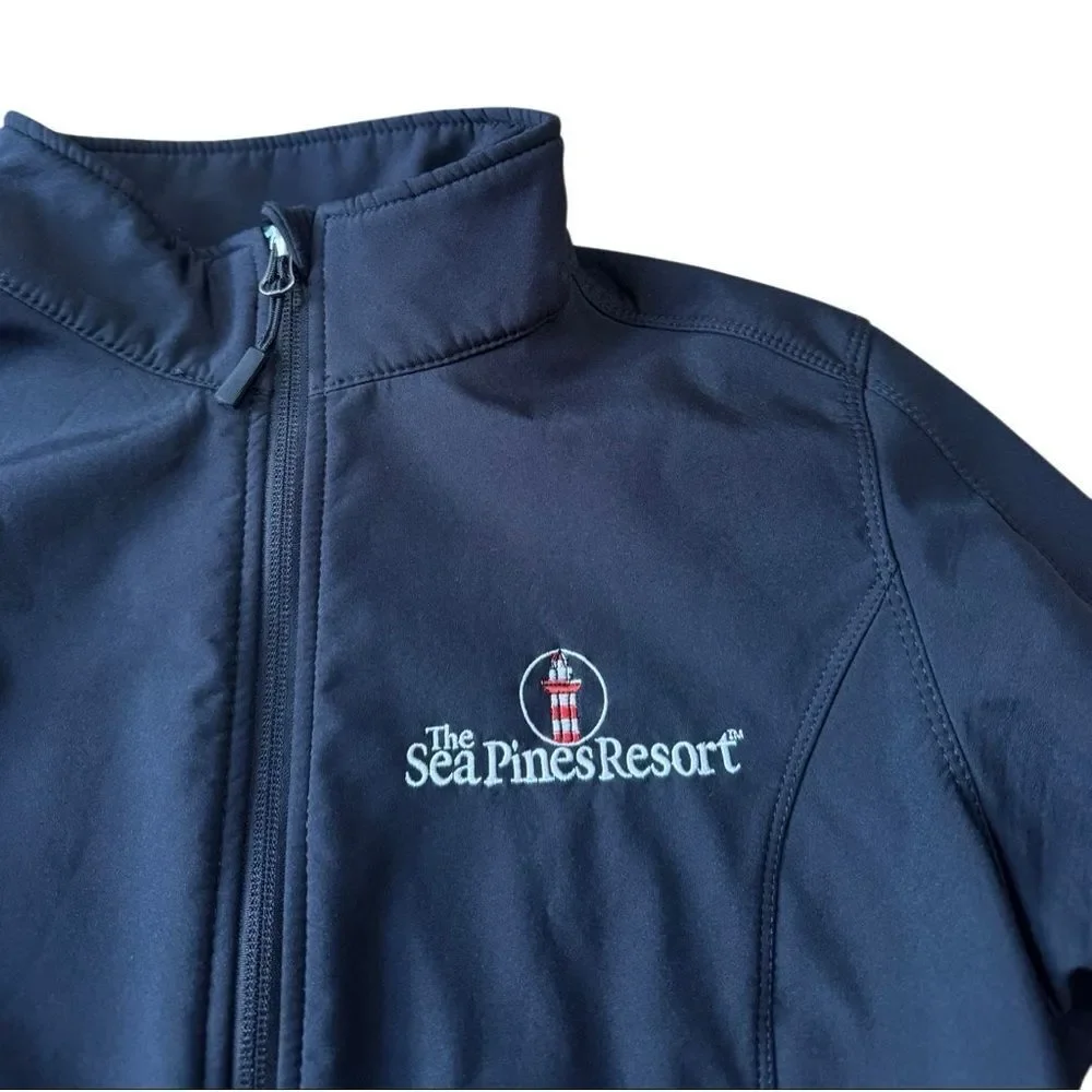 Port Authority The Seapines Resort Harbor Town Light House Jacket Black Medium - Picture 5 of 8
